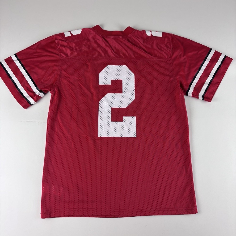Vintage Team Nike Ohio State Buckeyes Youth Medium Jersey Red Mesh Football - Picture 2 of 7